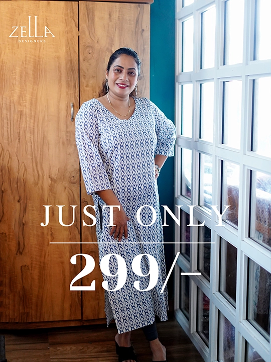 zella 02 Blue &White